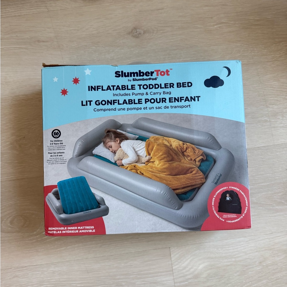 SlumberPod SlumberTot Inflatable Kid Toddler Bed